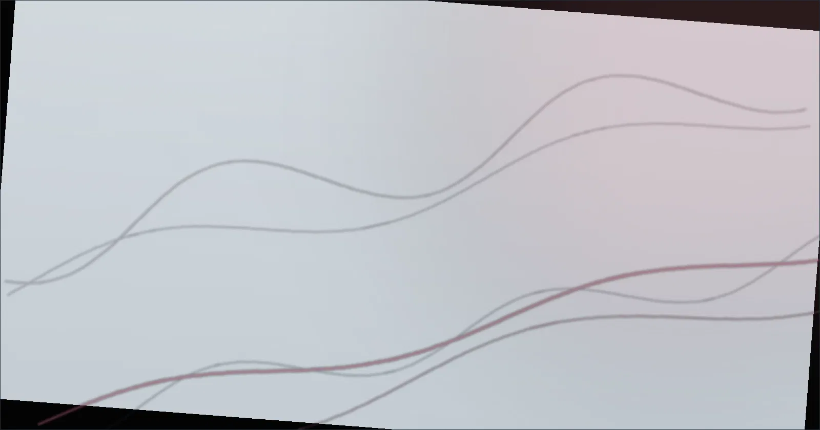 A caption editor timeline showing bracketed sound effect captions above an audio waveform