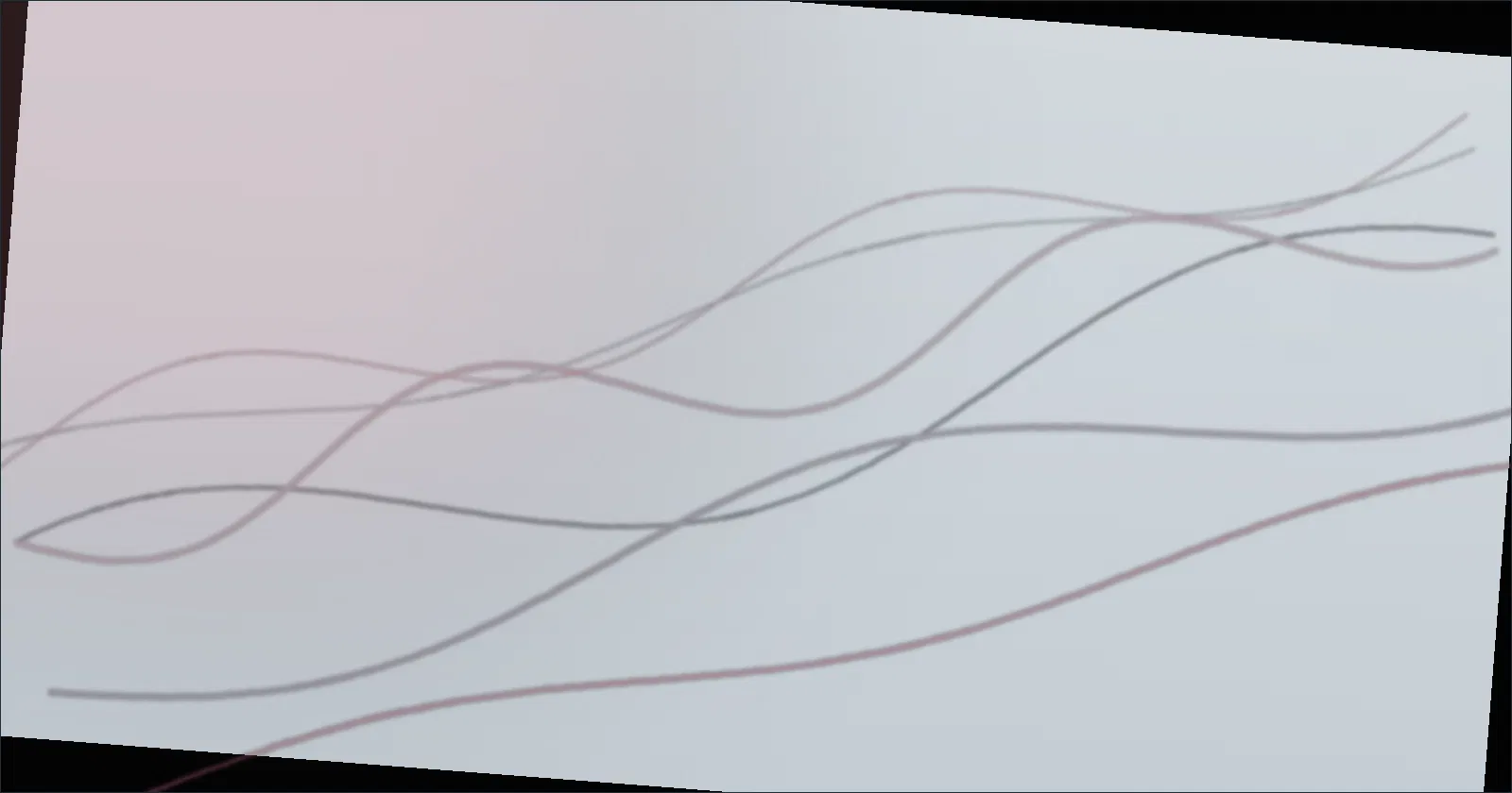 An editing timeline with interview audio extending under the next video clip in a J cut shape
