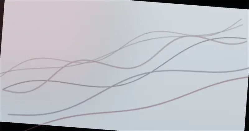 An editing timeline with interview audio extending under the next video clip in a J cut shape